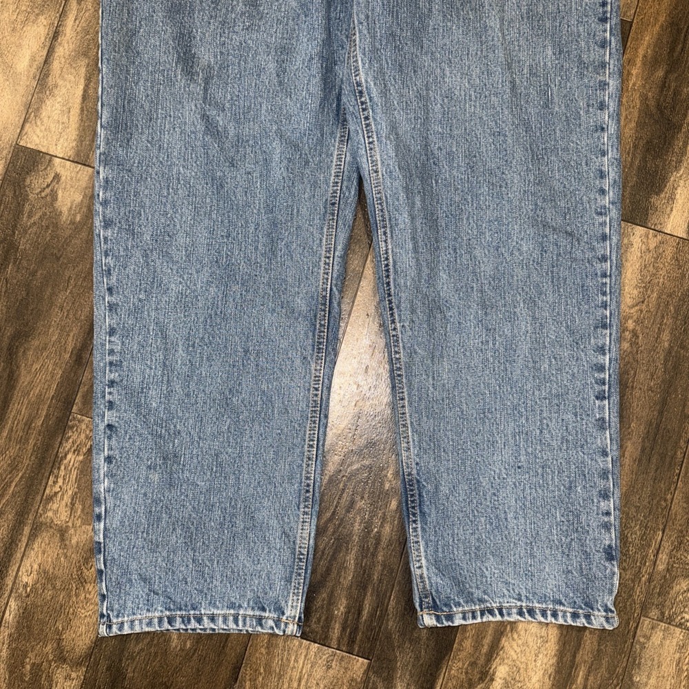 Arizona Jean Co. Relaxed Medium Wash Premium Denim Jeans Men's Size 44x34 - Picture 4 of 9